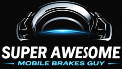 Super Awesome Mobile Brakes Guy logo